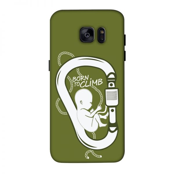 Born to Climb Samsung Galaxy S7 Edge Mobile Cover